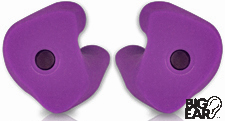 BE-SURF Surf Custom Fit Ear Plugs with sealed inner membrane