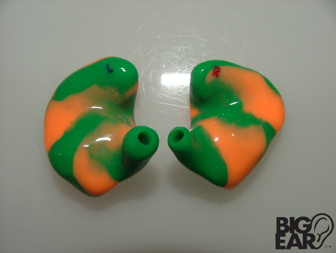 Hunter passive green and orange