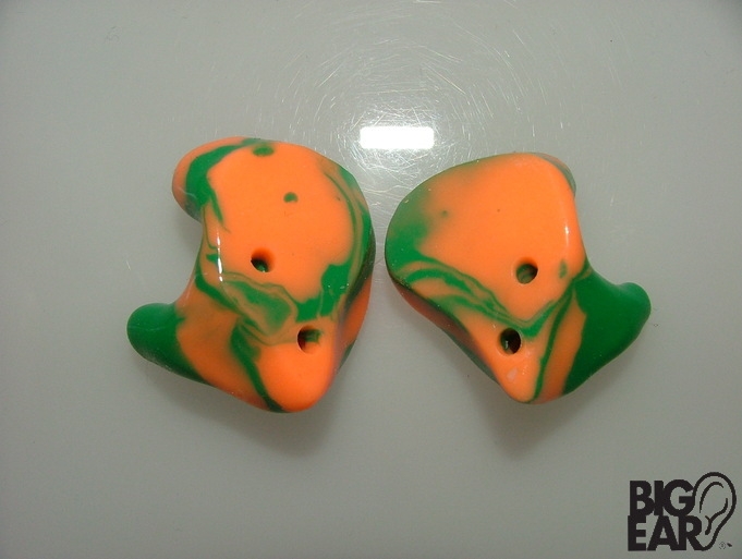 Mill Creek Rifle Club Hunter passive Best Hunting Earplugs for Game Hunting Hunter Passive is Vented For Safety And Awareness and green