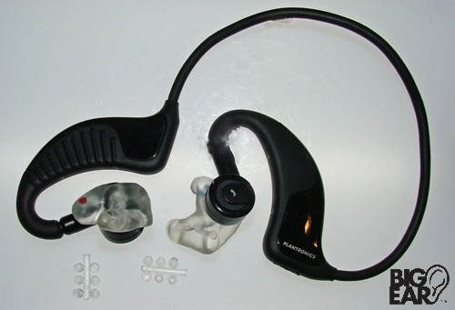 Plantronics backbeat with adapters
